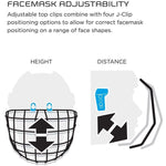 Bauer Prodigy Hockey Helmet With Cage - Youth