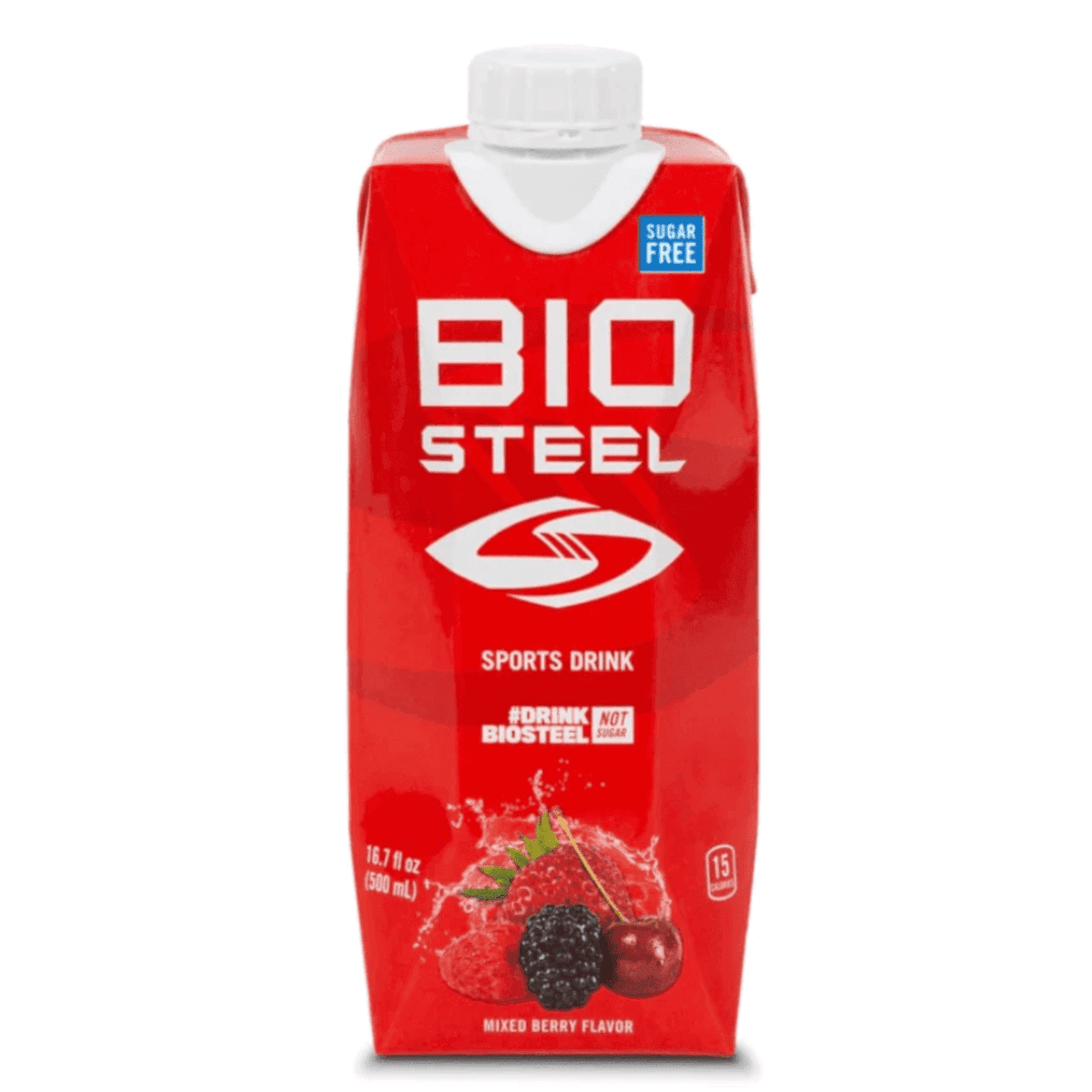 BioSteel Mixed Berry Sports Drink 500ml / 16.7oz.