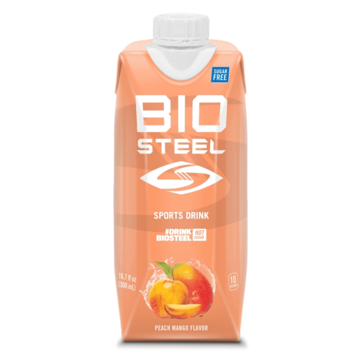 BioSteel Peach Mango Sports Drink 500ml / 16.7oz.