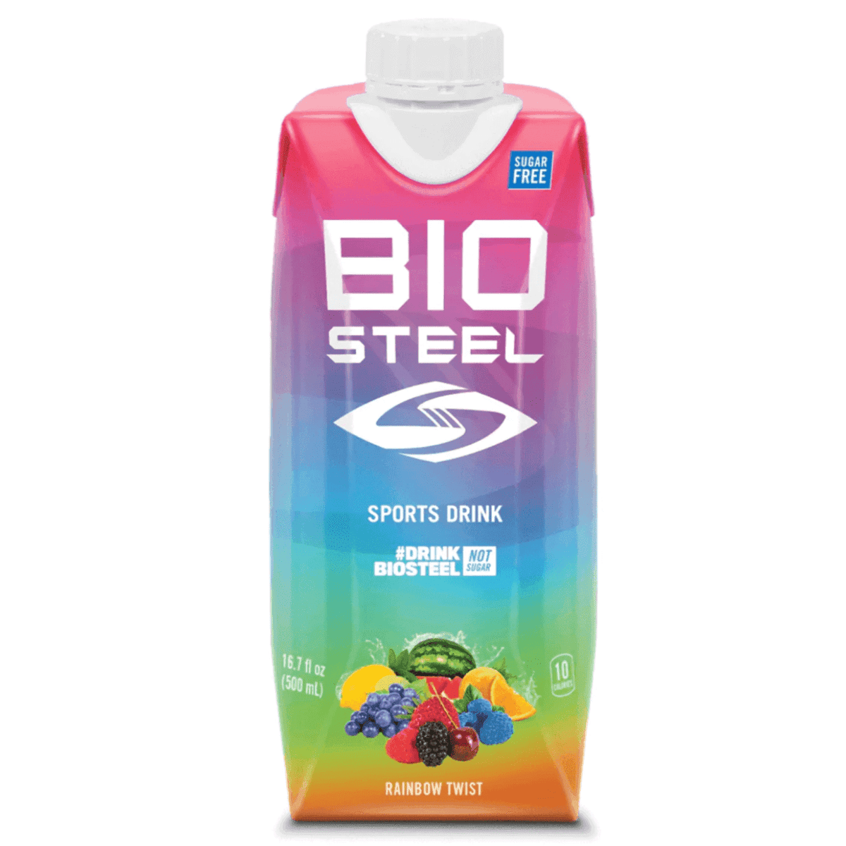 BioSteel Rainbow Twist Sports Drink 500ml / 16.7oz.