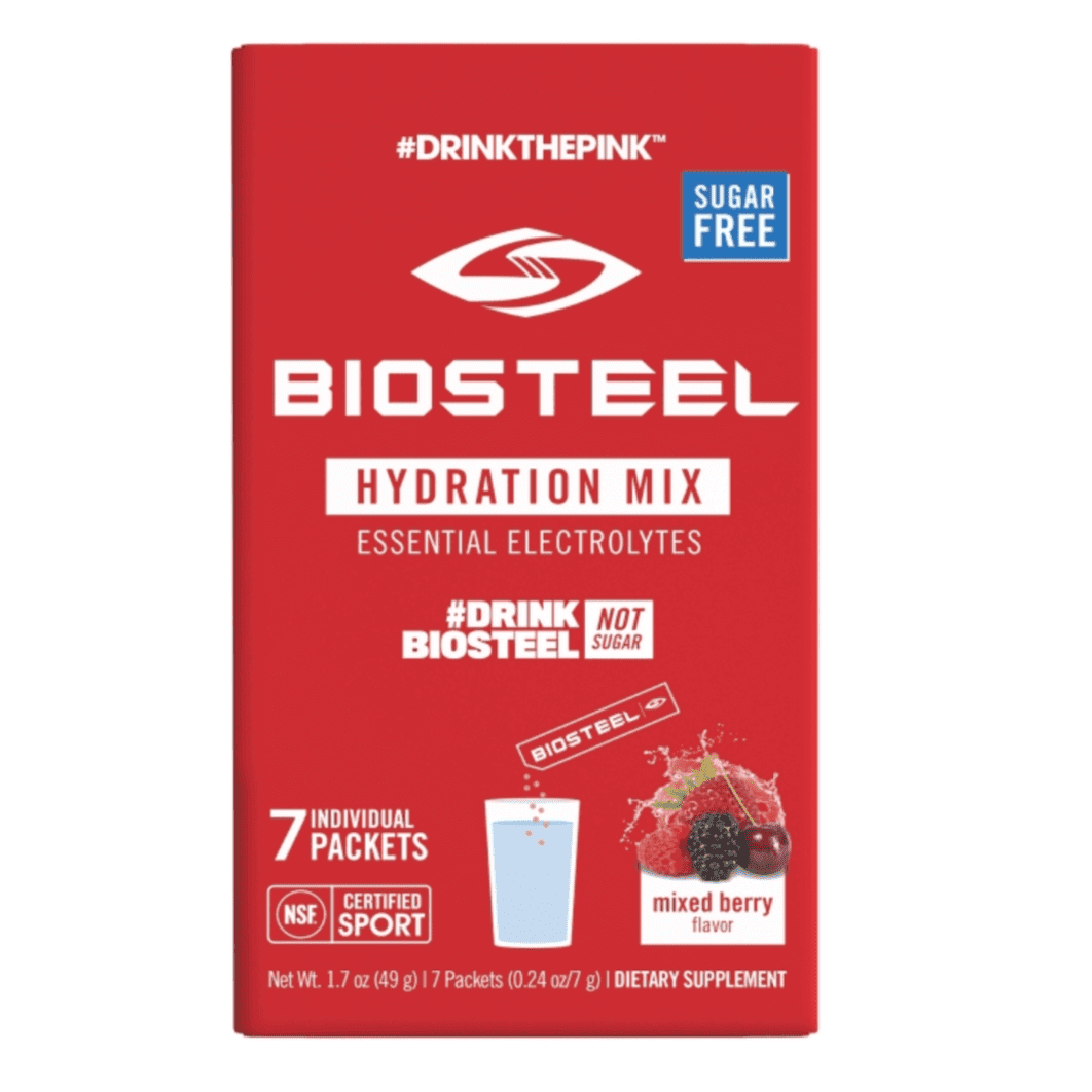 Biosteel Sports Hydration Mixed Berry Mix Caddy 7 Sachets x 7g