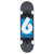 Birdhouse Stage 3 B Logo Black/Blue Complete Skateboard 8"
