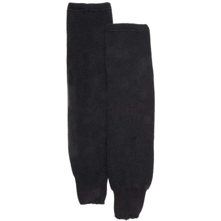 Black Knitted Hockey Socks - Senior
