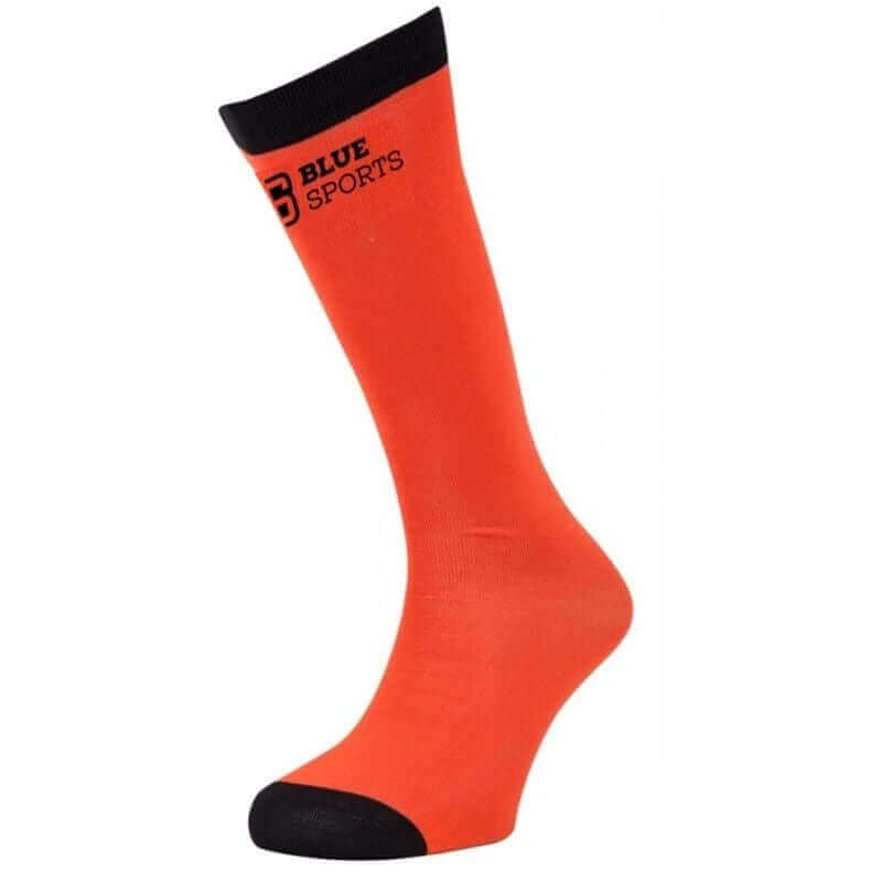 Blue Sports Pro-Skin Orange Socks - Junior