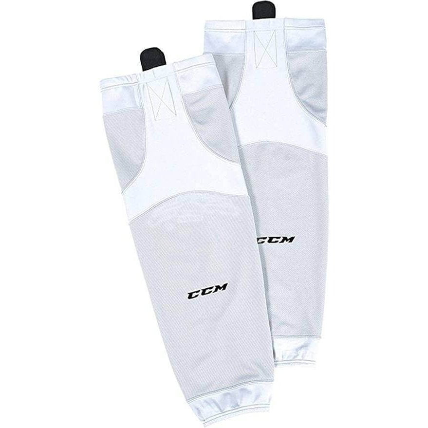 CCM SX6000 Edge Socks White - Intermediate
