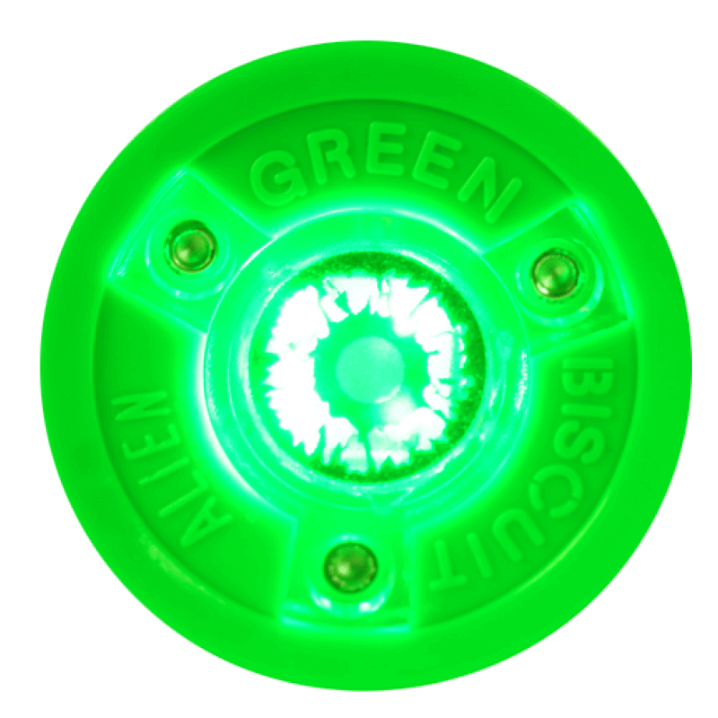 Green Biscuit Alien Training Puck