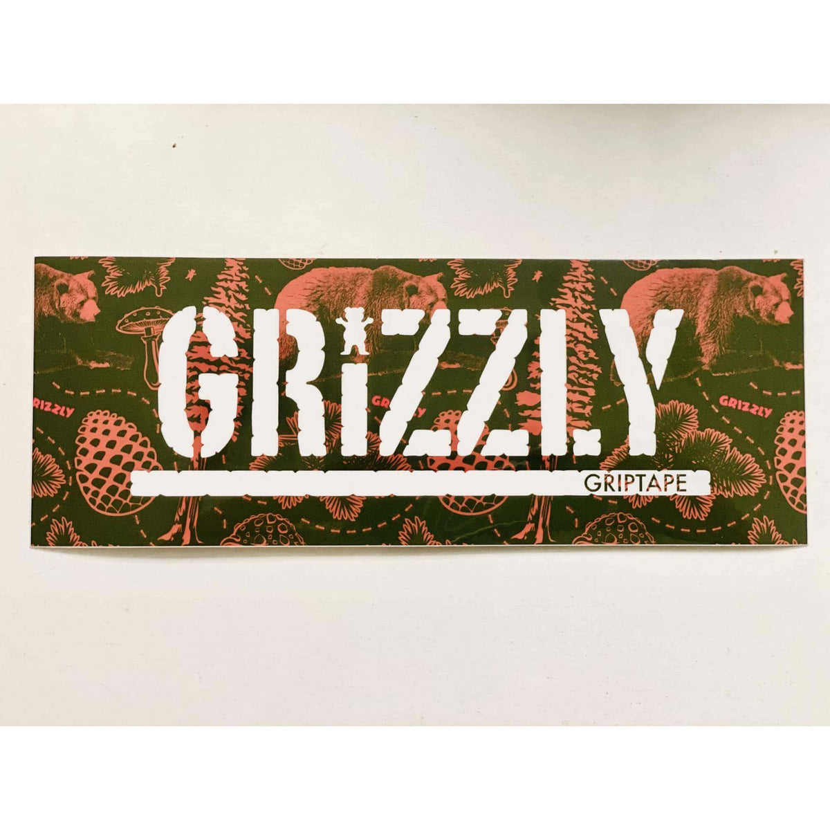 Grizzly XL Stamp Bear Sticker