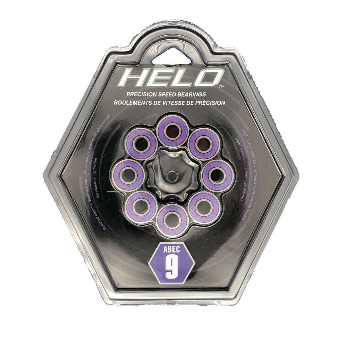 Helo Abec 9 Bearings - 16 Pack