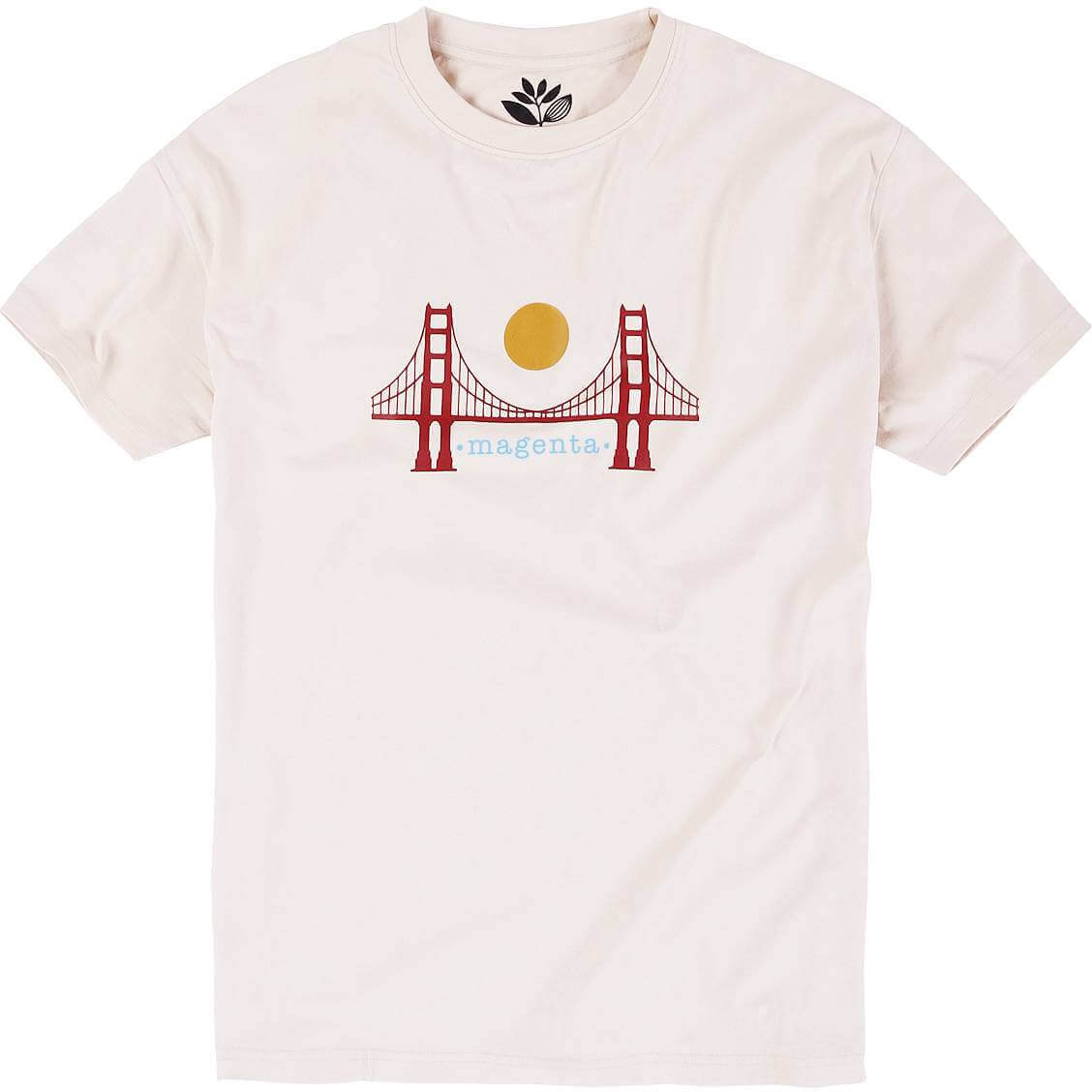 Magenta SF T-Shirt Cream