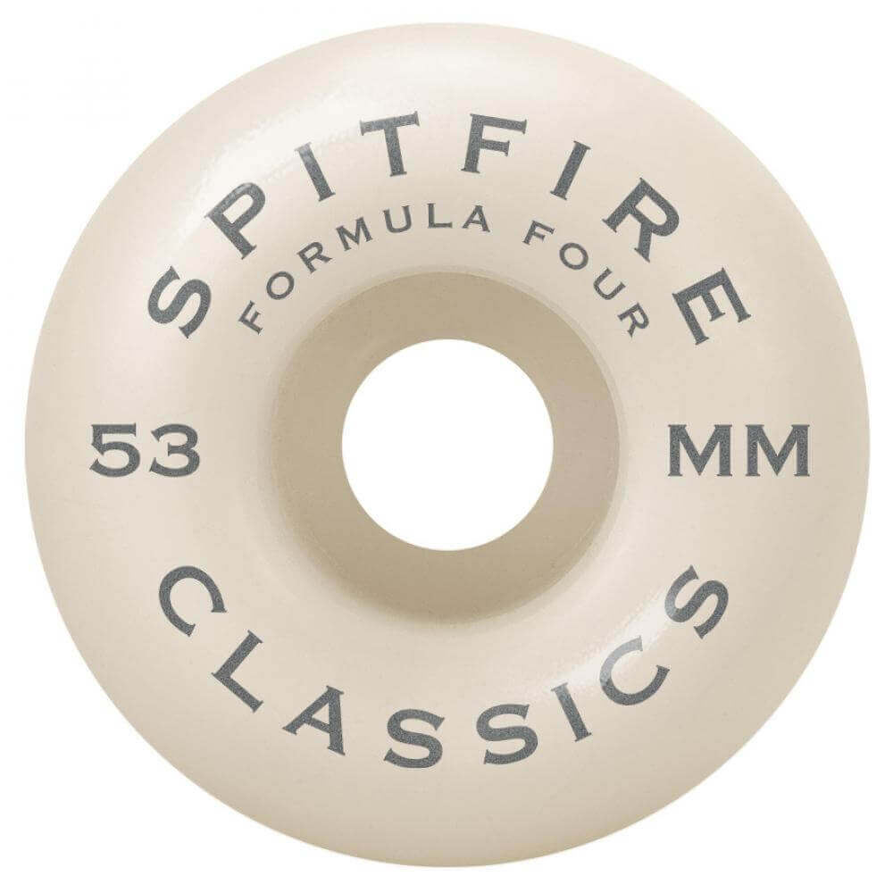 Spitfire Formula Four Classics 99A Orange Wheels 53mm