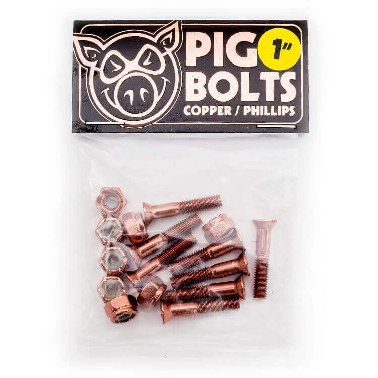 PIG 1" Philips Bolts Copper