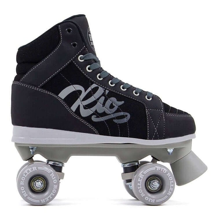 Rio Roller Lumina Black/Grey Quad Skates