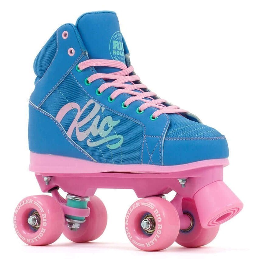 Rio Roller Lumina Blue/Pink Quad Skates