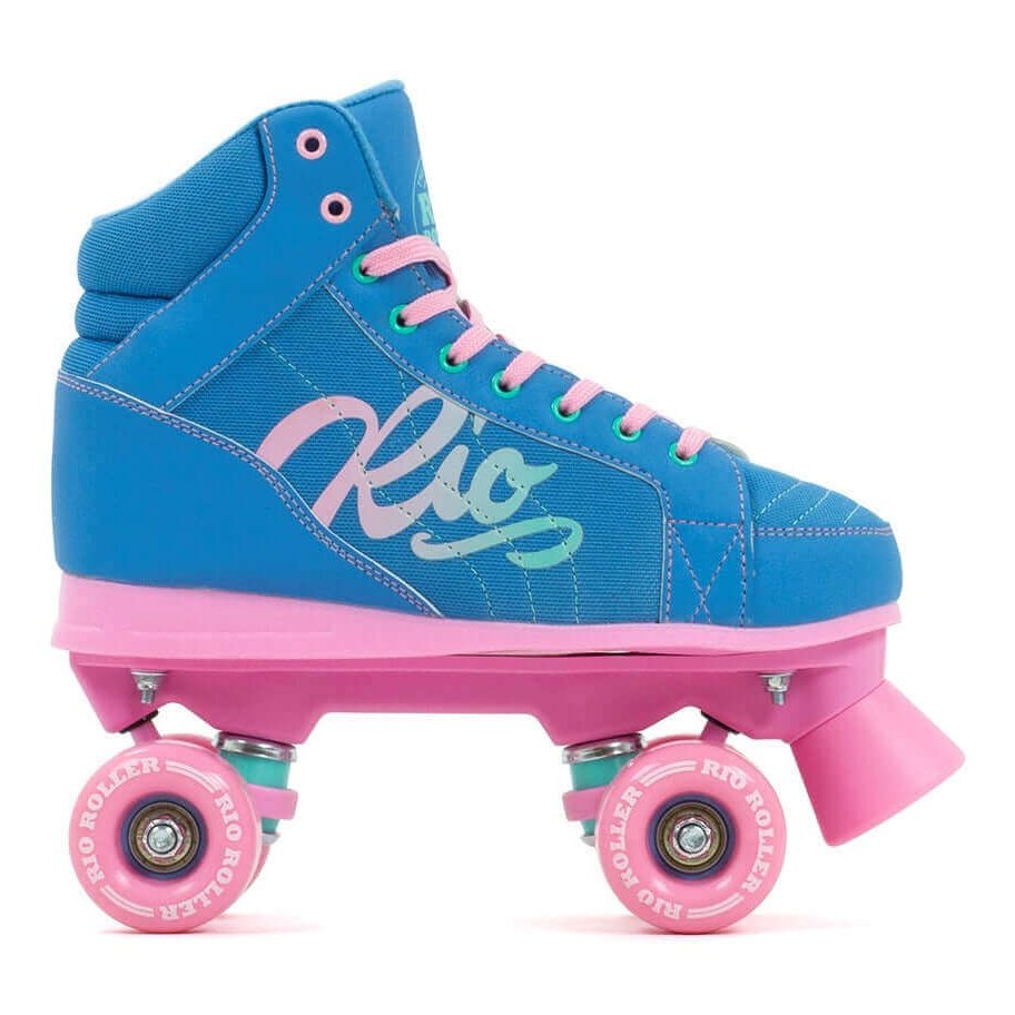 Rio Roller Lumina Blue/Pink Quad Skates
