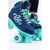 Rio Roller Lumina Navy/Green Quad Skates
