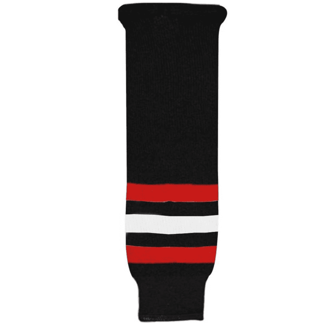Chicago Blackhawks Knitted Hockey Socks - Youth