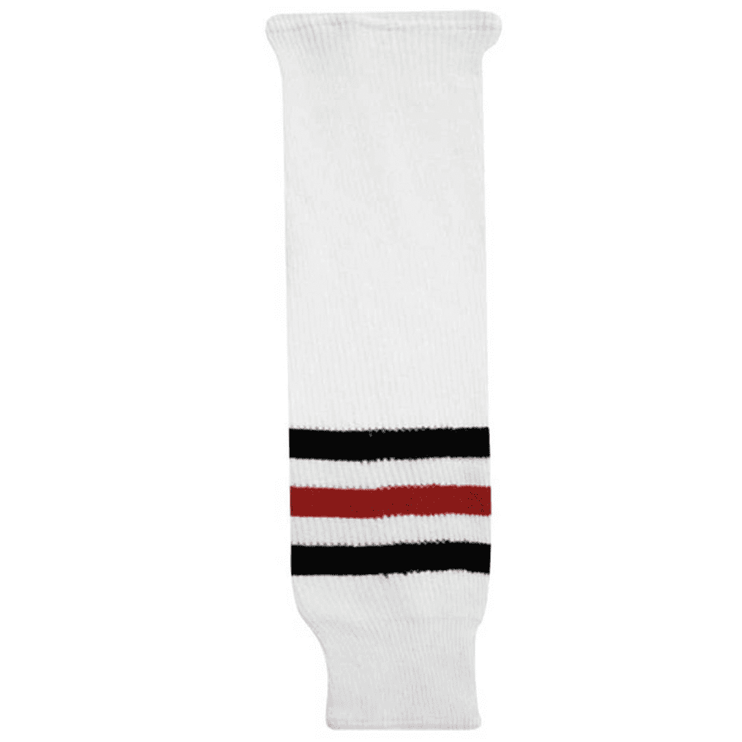 Chicago Blackhawks Knitted Hockey Socks - Senior