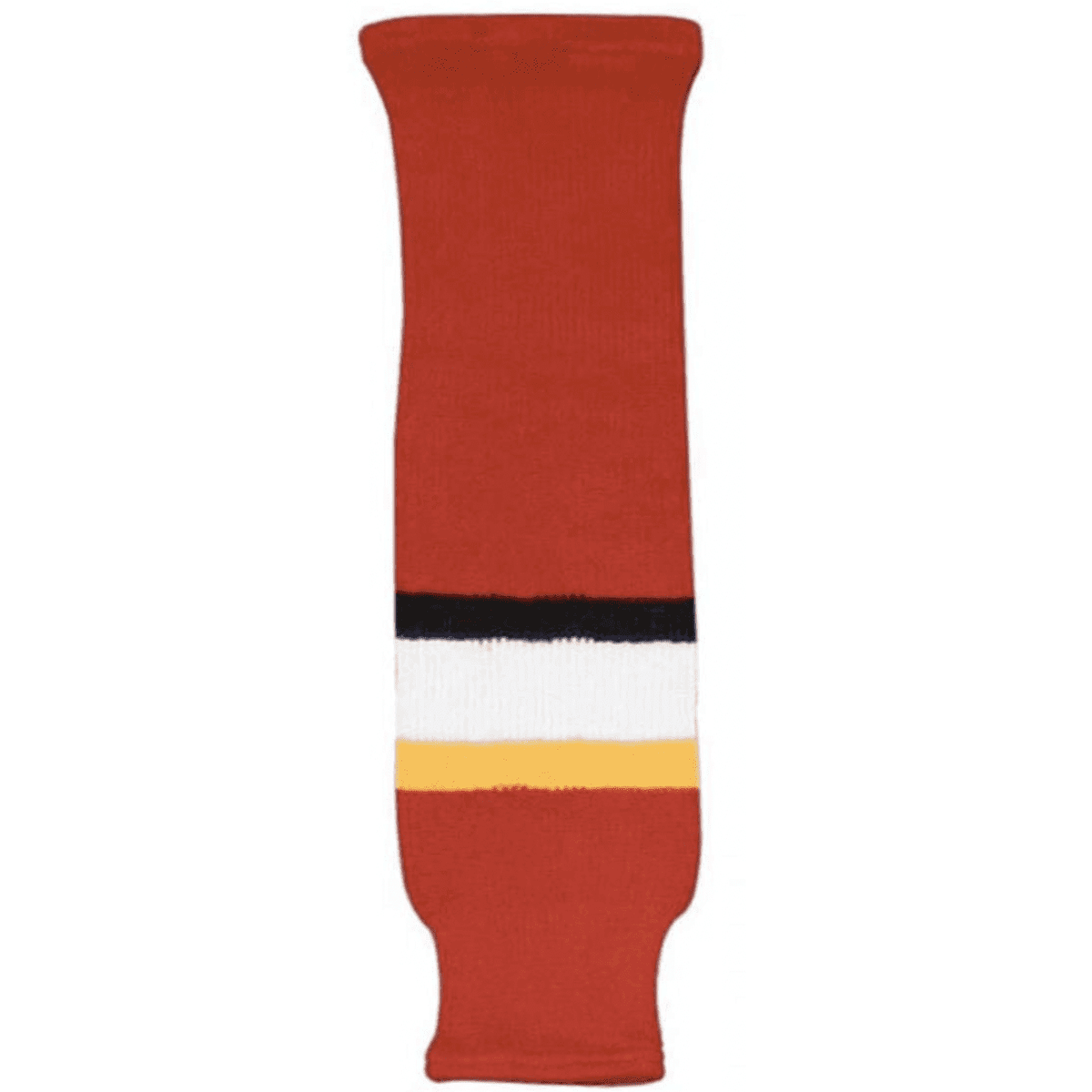 Calgary Flames Knitted Hockey Socks - Senior