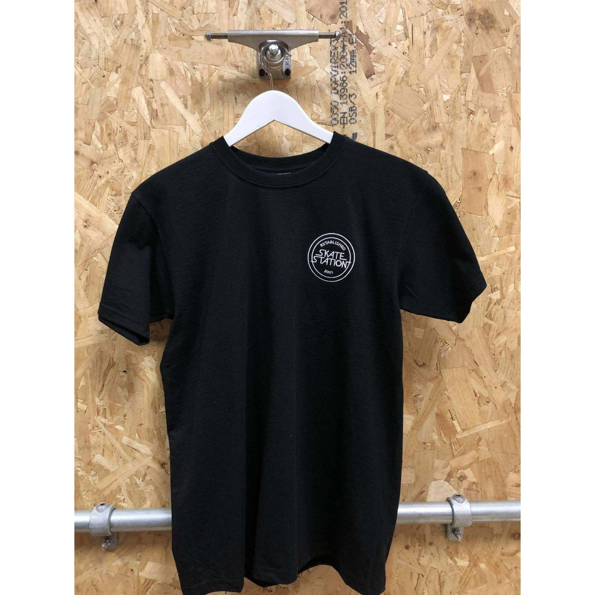 SkateStation T-Shirt Black