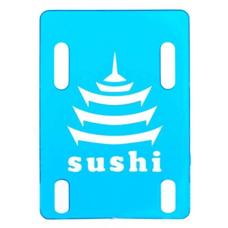Sushi Pagoda Clear Blue 1/8 Inch Riser Pad (Single)