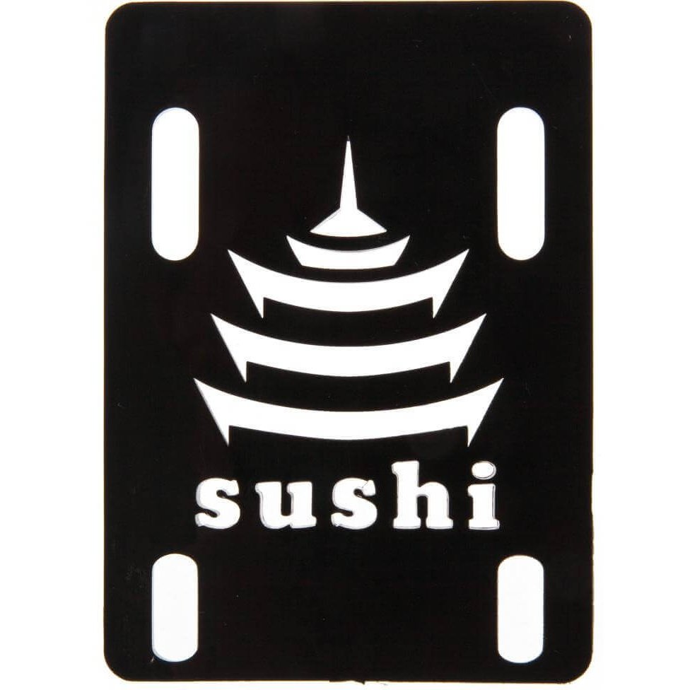 Sushi Pagoda Black 1/8 Inch Riser Pad (Single)