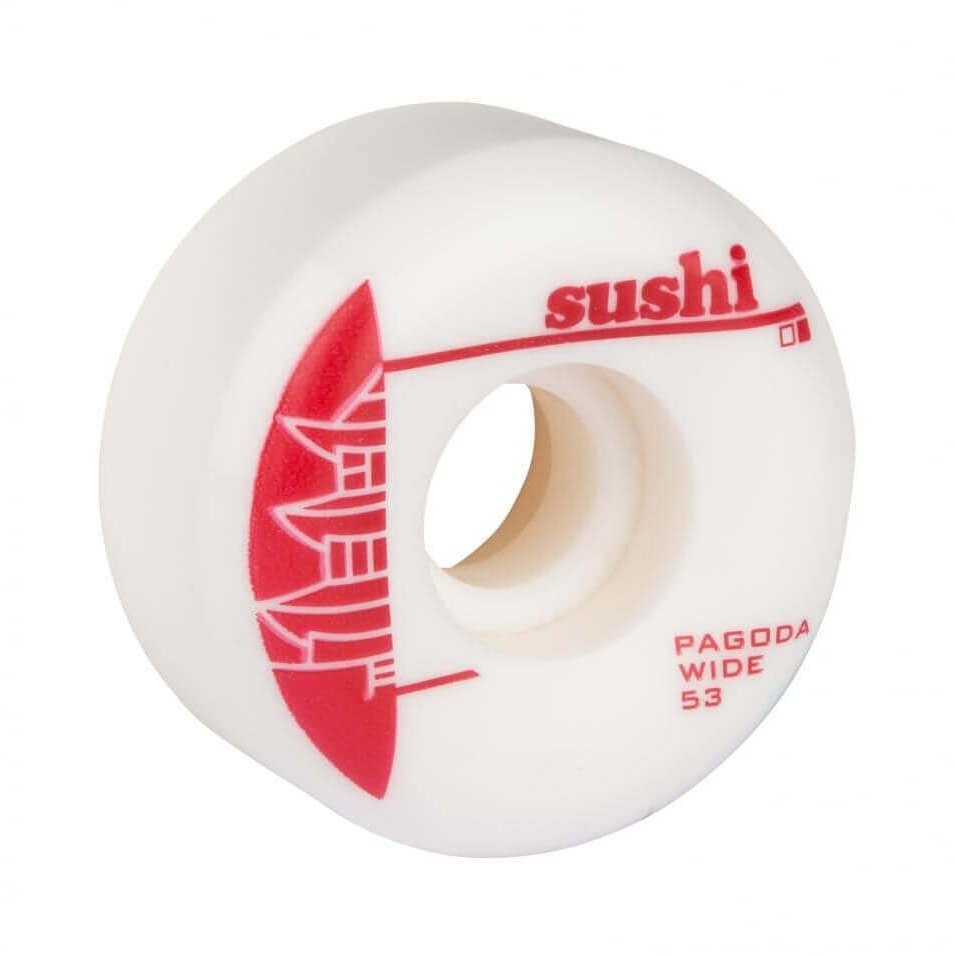 Sushi Wide Pagoda 99a 53mm Wheels 4 Pack