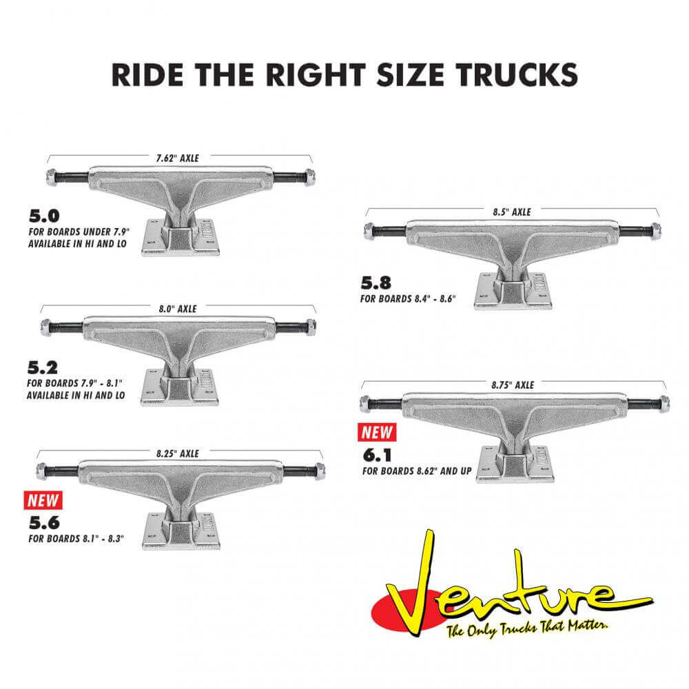 Venture V Light High Polished Trucks 5.8"