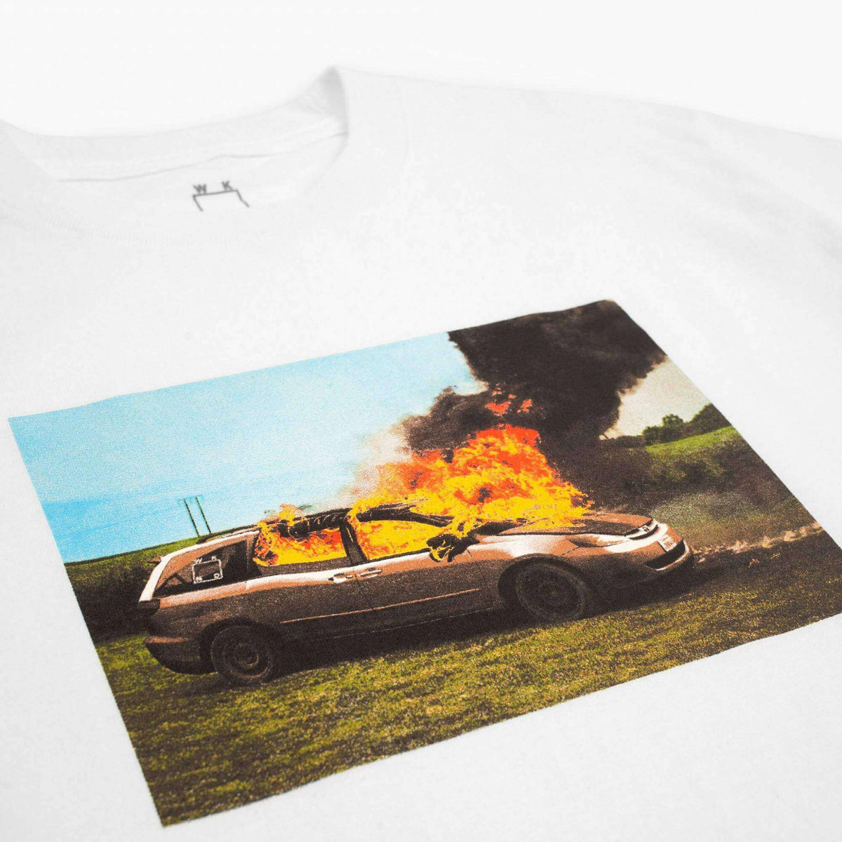 WKND Van on Fire T-Shirt White