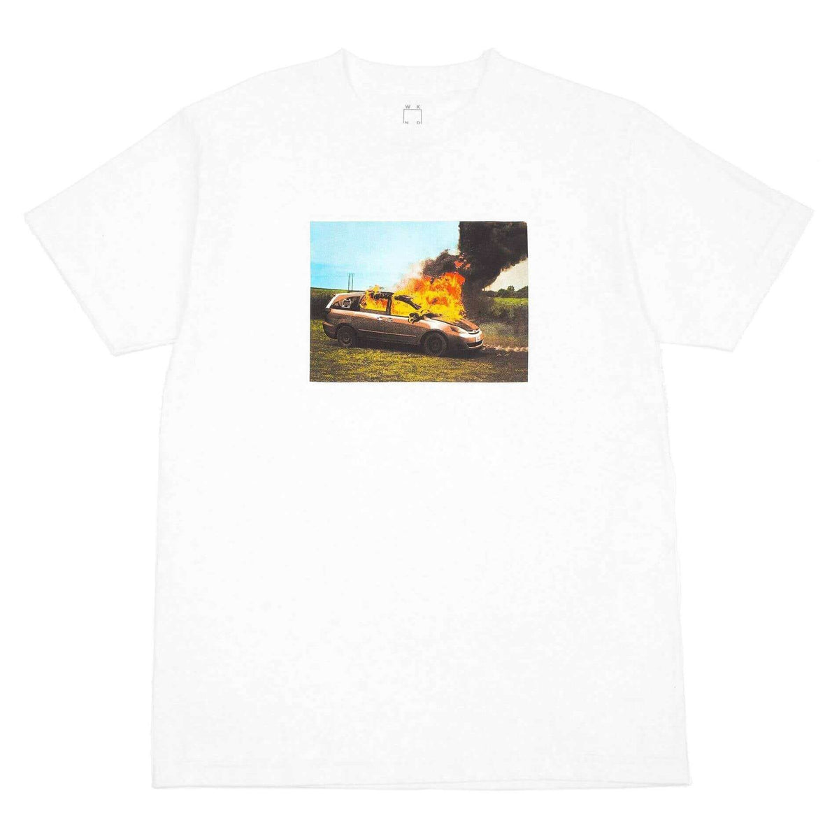 WKND Van on Fire T-Shirt White