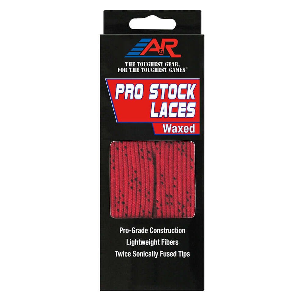 A&R Pro Stock Red Waxed Laces