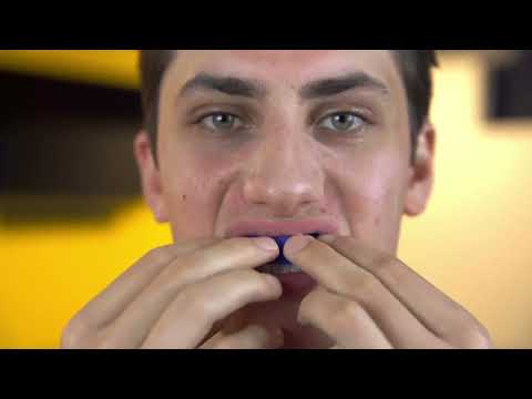 SISU 3D Mouth Guard Royal Blue